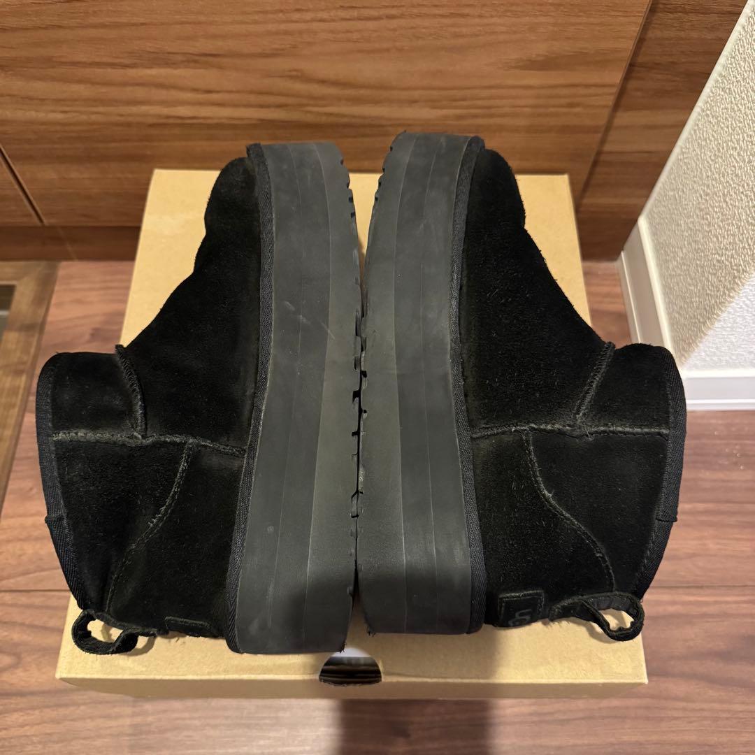 UGG Classic Ultra Mini Platform 黒　25cm
