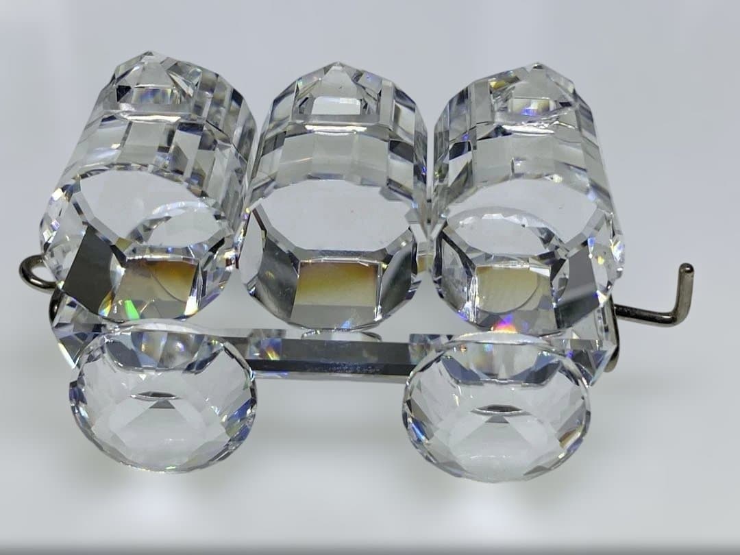 廃盤品　訳あり スワロフスキー　列車6両セット