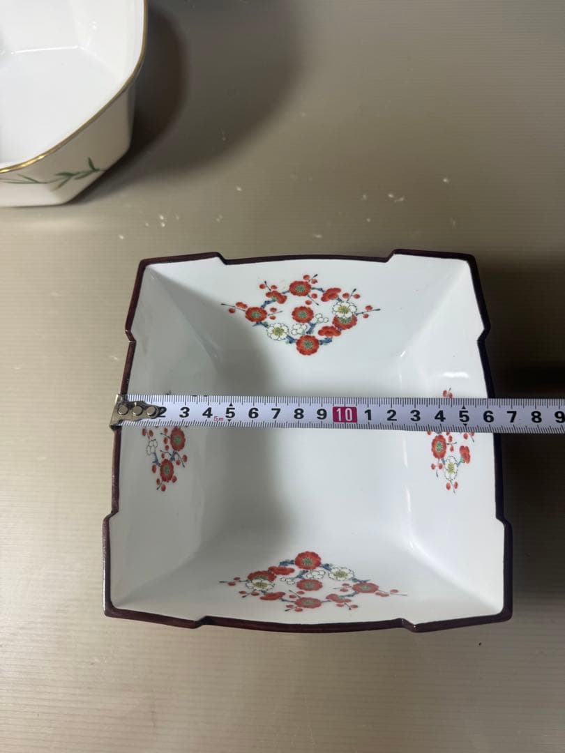 2606 深川製磁　香蘭社　まとめ売り　鉢2客　蓋付碗1客　急須1客