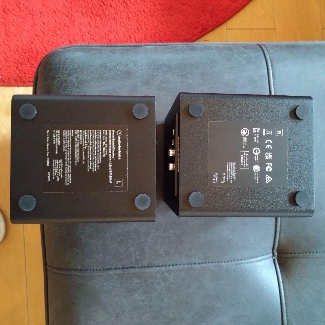 audio-technica アクティブスピーカー ブラック ペア