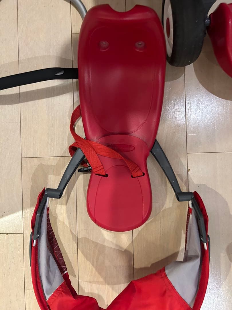 限定値下げ　廃盤品RADIO FLYER 三輪車 赤 2人乗り　ラジオフライヤー