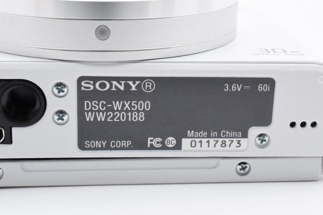 美品 ソニー SONY Cyber-shot DSC-WX500 1107