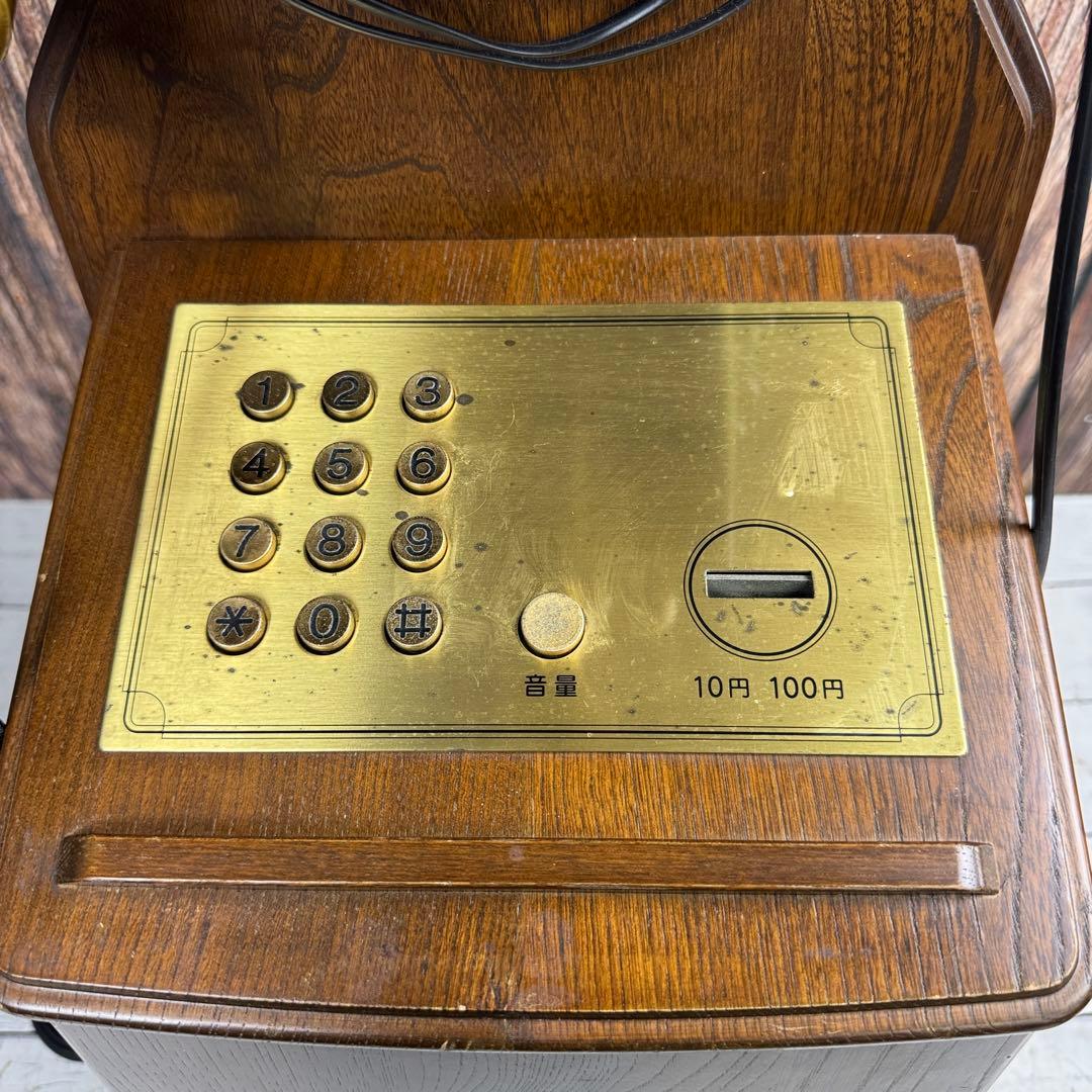 浪漫電話 KT4-FN 電話機 公衆電話 アンティーク ロマン電話 レトロ