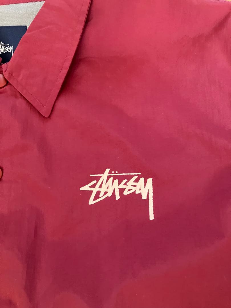未使用　デッド　stussy コーチジャケット　ドラゴン柄　ヴィンテージ