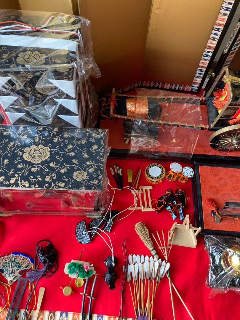 雛人形セット 伝統的な雛祭り飾り