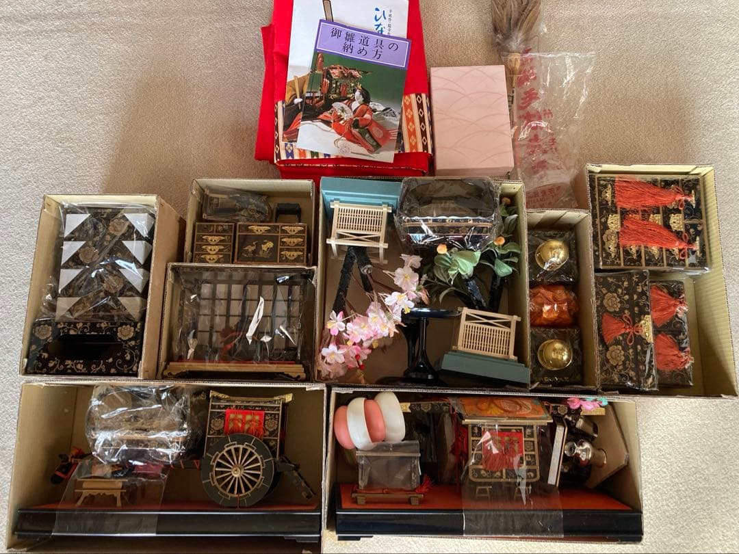 雛人形セット 伝統的な雛祭り飾り