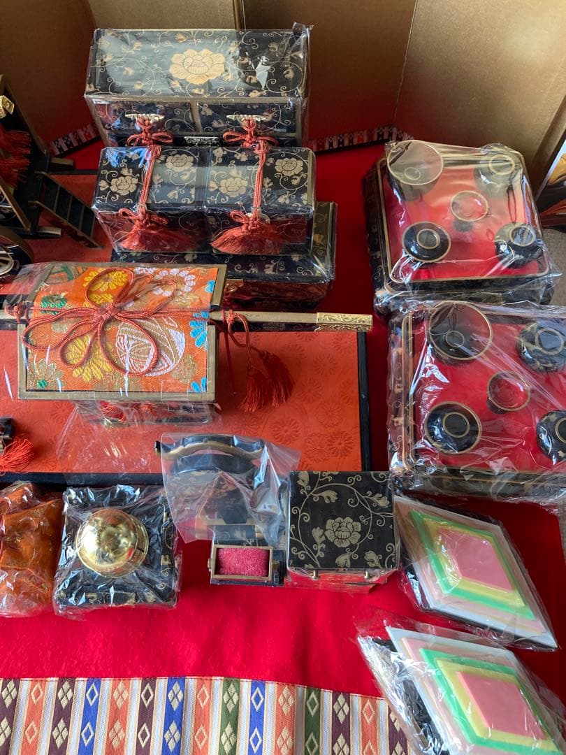 雛人形セット 伝統的な雛祭り飾り