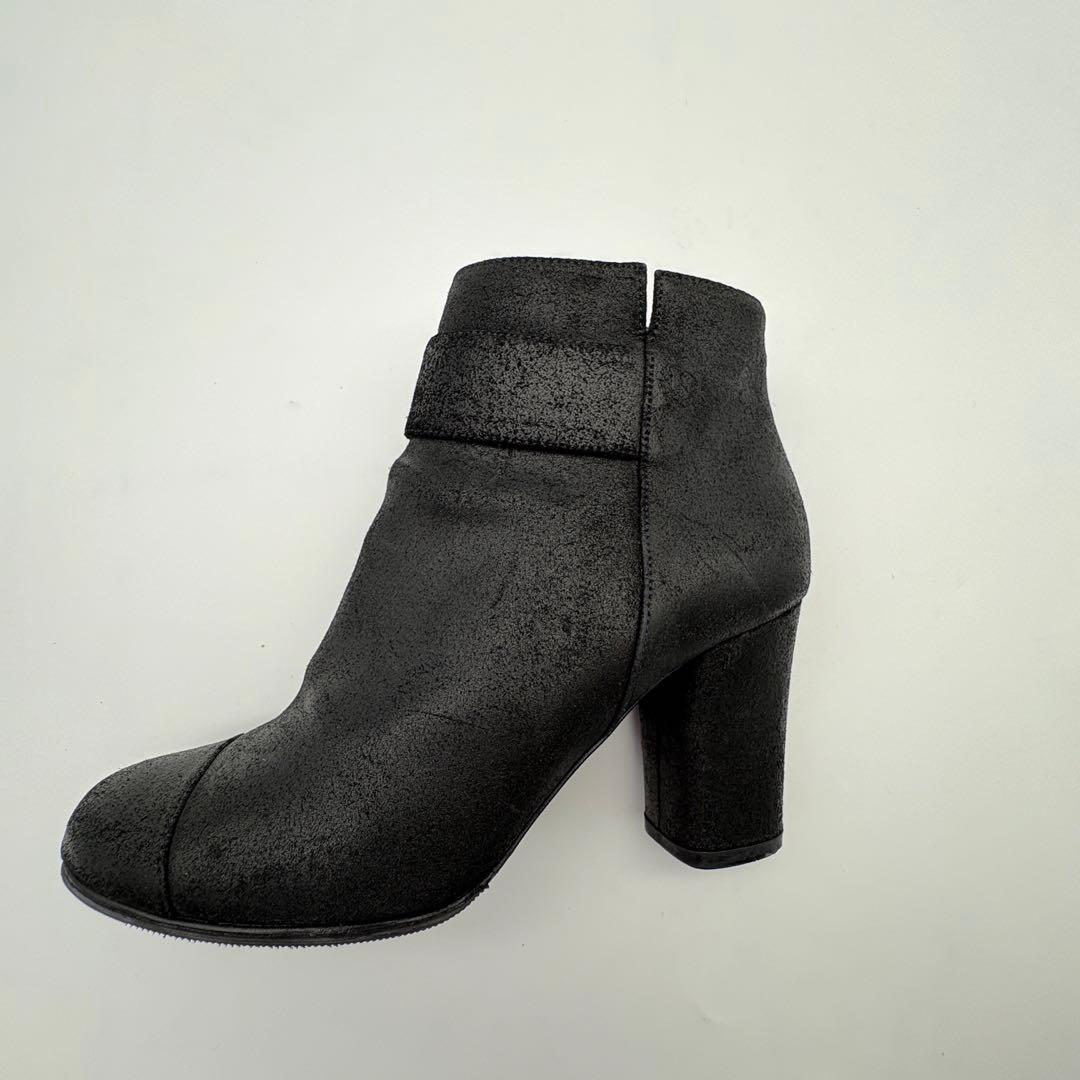 あっつー定番CHANEL シャネル　スエード　ヌバックレザー ブラック