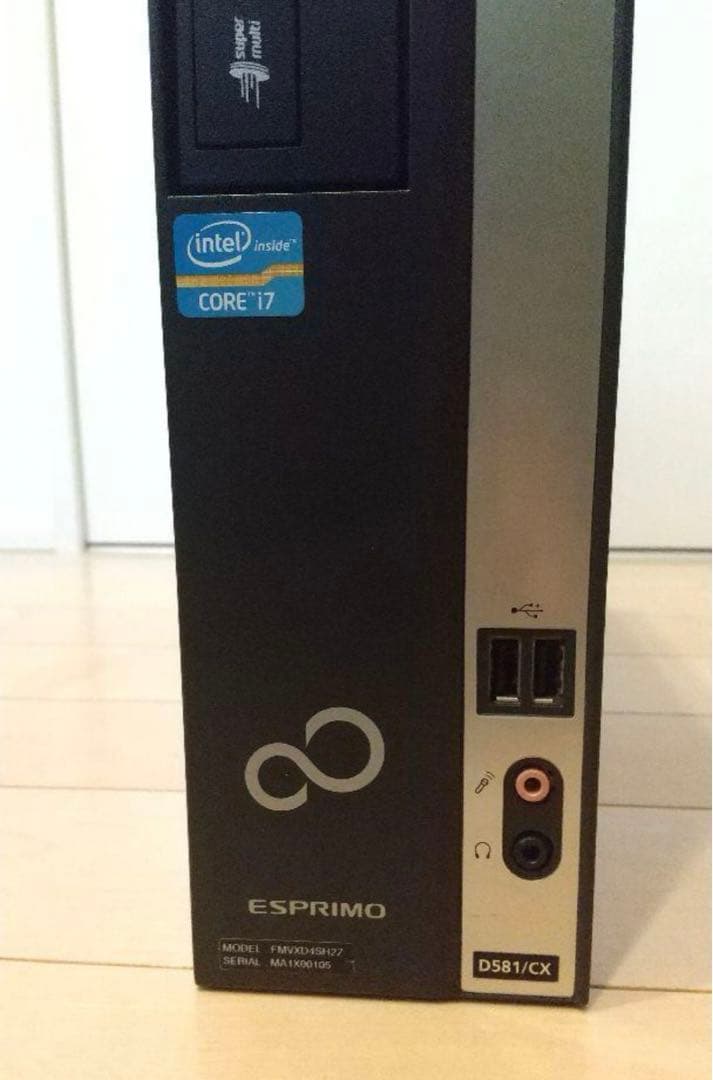 富士通 ESPRIMO D581 (i7 2600/8GB)MS office