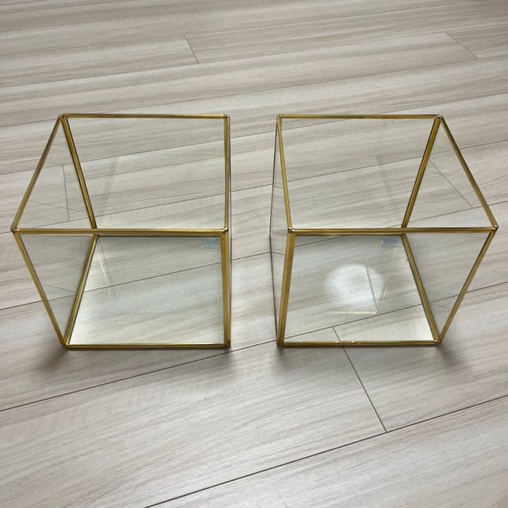 キューブガラスS 2個セット