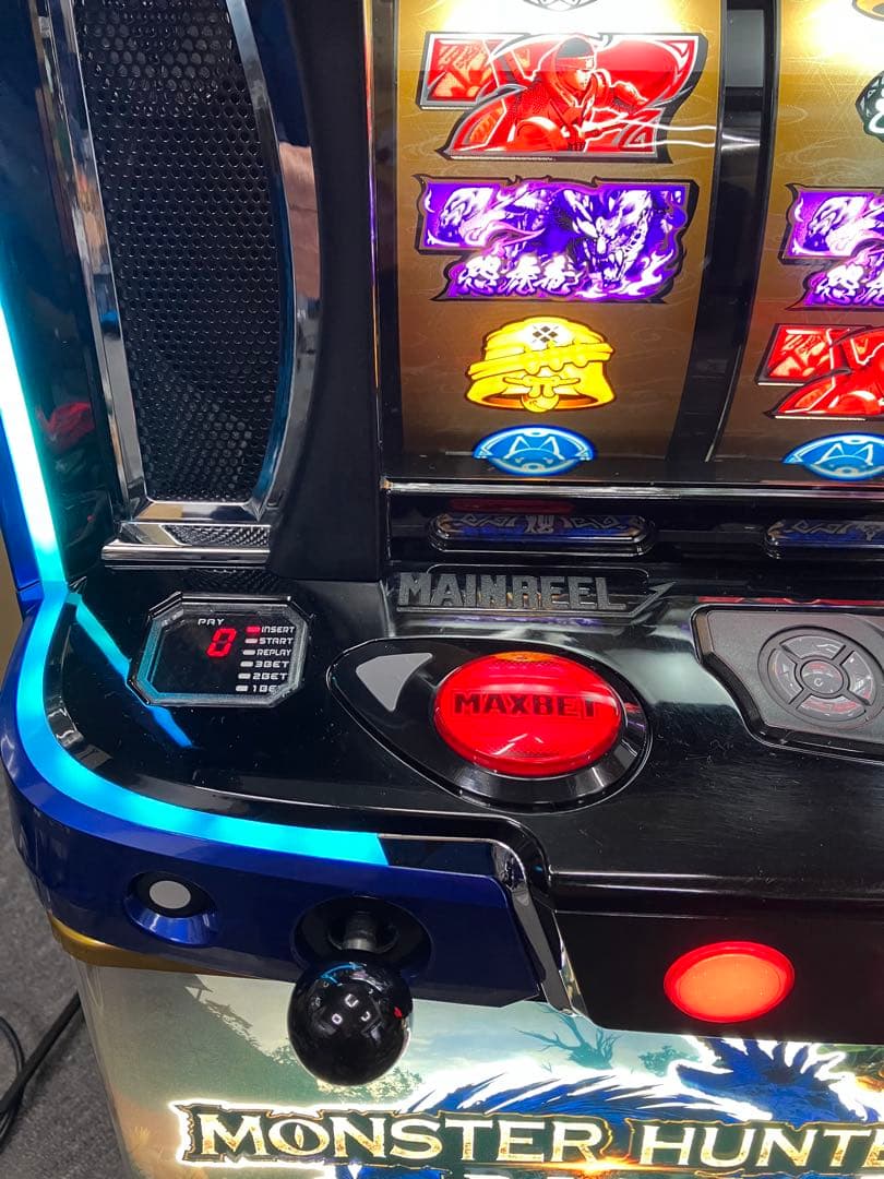 スマスロ実機 モンスターハンターライズ 簡易ユニット付 パチスロ ⭕️送料無料⭕️
