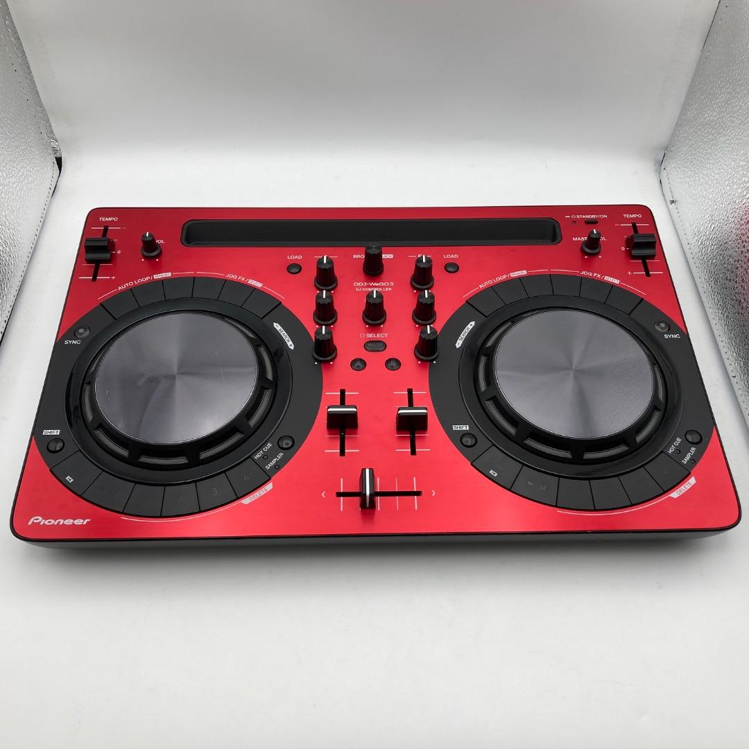 Pioneer DJコントローラー レッド DDJ-WeGO3-R
