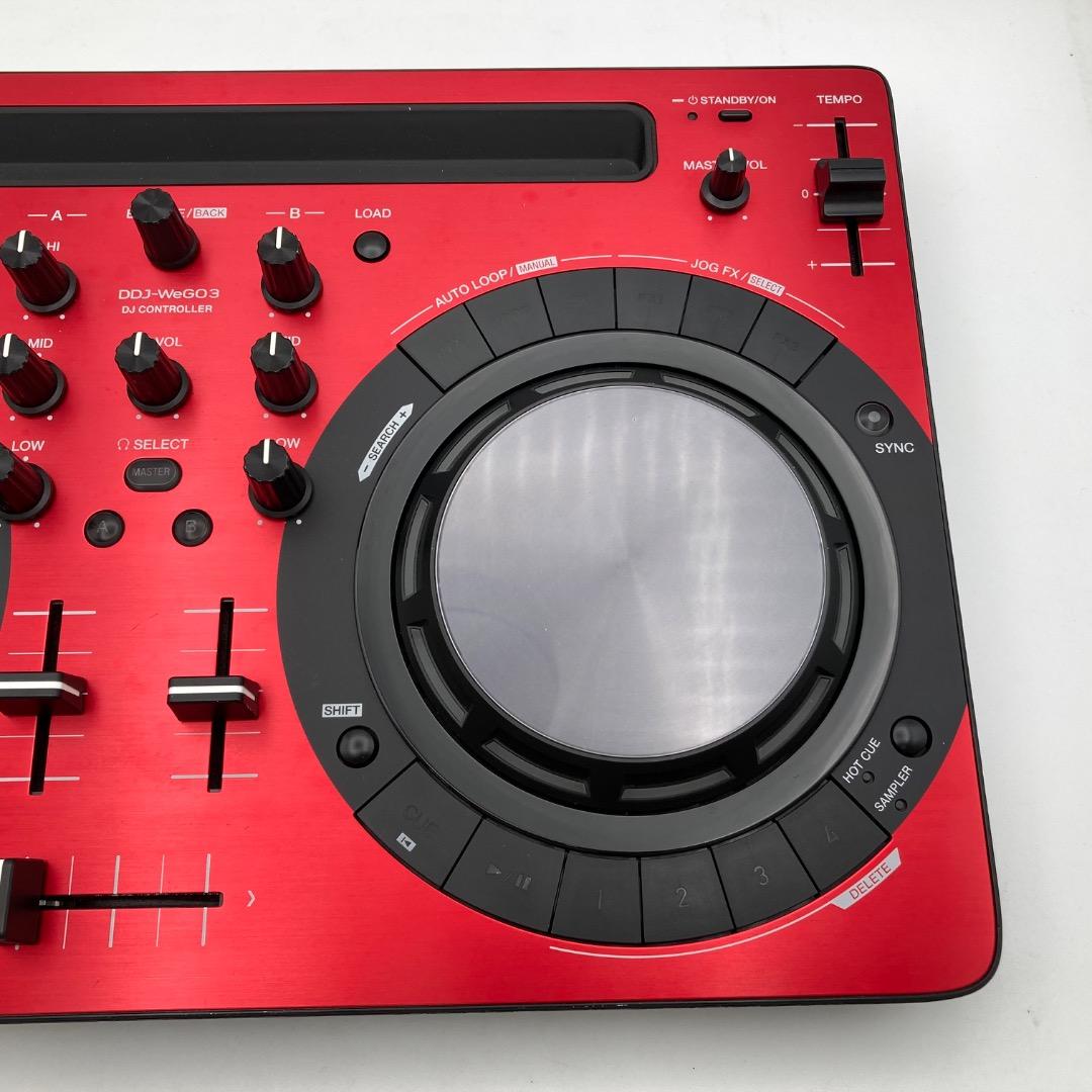 Pioneer DJコントローラー レッド DDJ-WeGO3-R