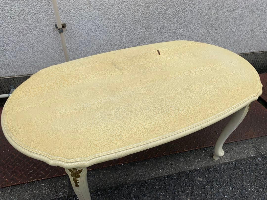 最終　アンティーク　ロココ調　センターテーブル　ローテーブル　テーブル