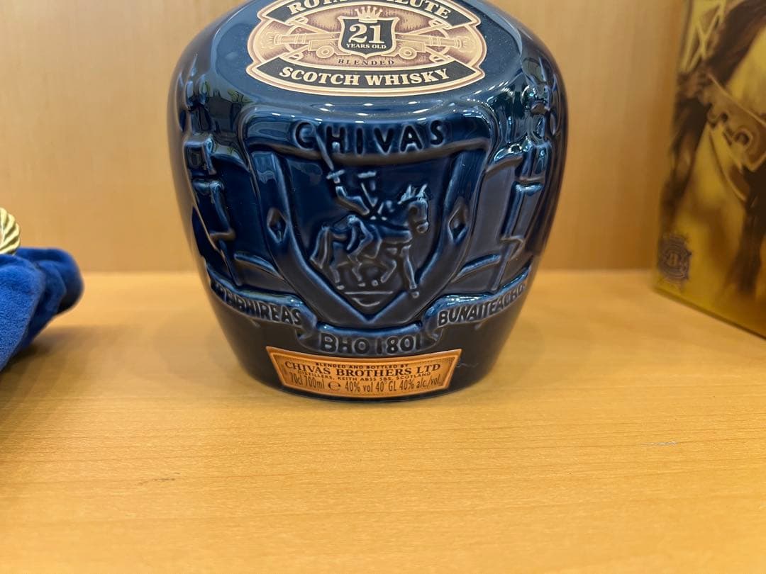 よ*う様 ⚪︎未開栓美品 ロイヤルサルート21年 青陶器ボトル スコッチウィスキ