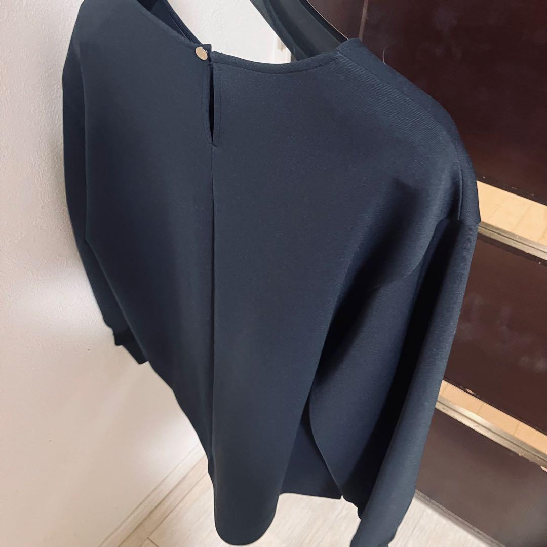 新品☆ ANAYI ダブルジャージー袖シアープルオーバー/セオリー、23区、ロペ