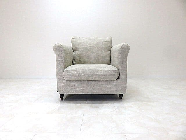 y*a様 Cassina/カッシーナ 「ドリアン」1人掛けソファ　フェザークッシ