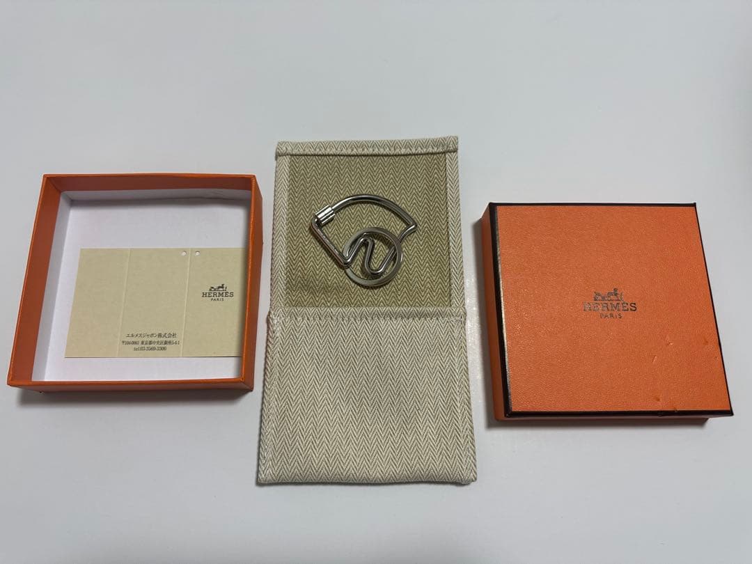 【HERMES】キーリングキーホルダー　シュバル