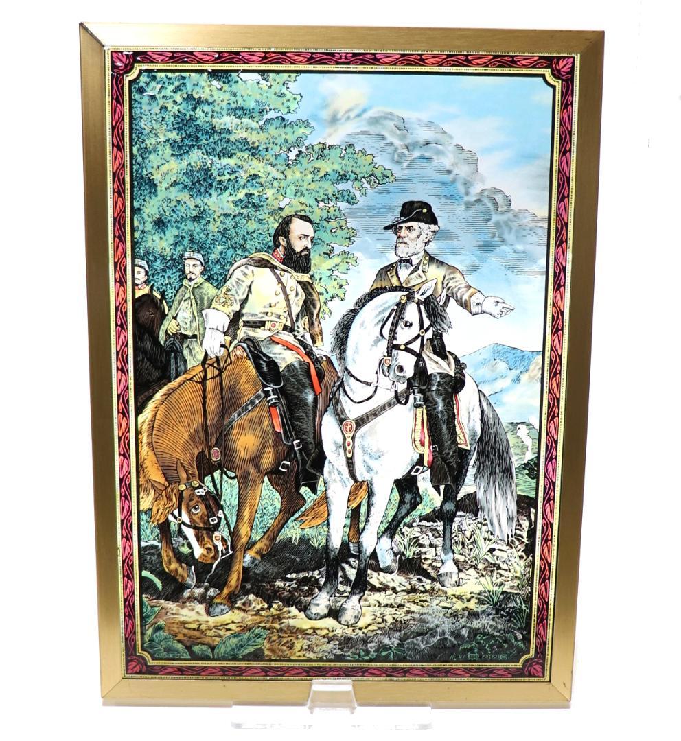 チャンセラーズヴィルの戦い ヴィンテージ ステンドグラス 最後の軍議 完璧な戦闘