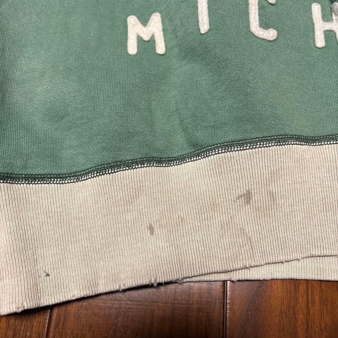 SAINT Mxxxxxx SM-S22-0000-040 グリーンスエット