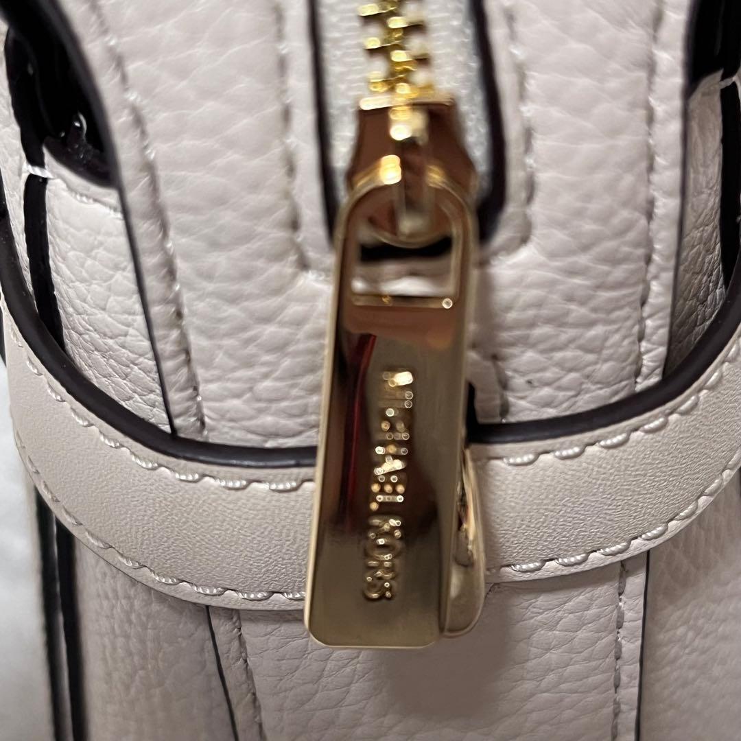 未使用✨マイケルコース ハンドバッグ ショルダー 2WAY PVC レザー 白