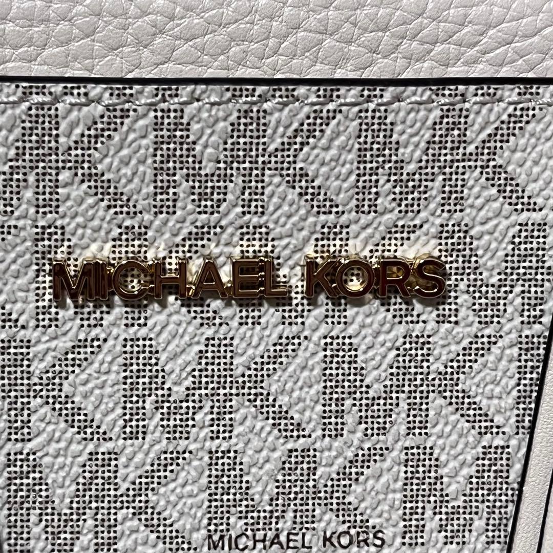 未使用✨マイケルコース ハンドバッグ ショルダー 2WAY PVC レザー 白