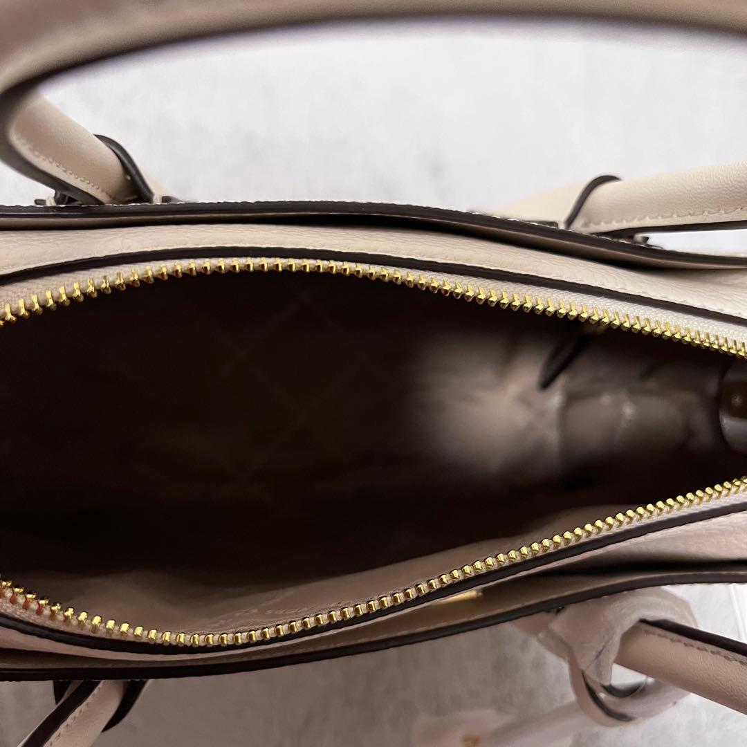 未使用✨マイケルコース ハンドバッグ ショルダー 2WAY PVC レザー 白