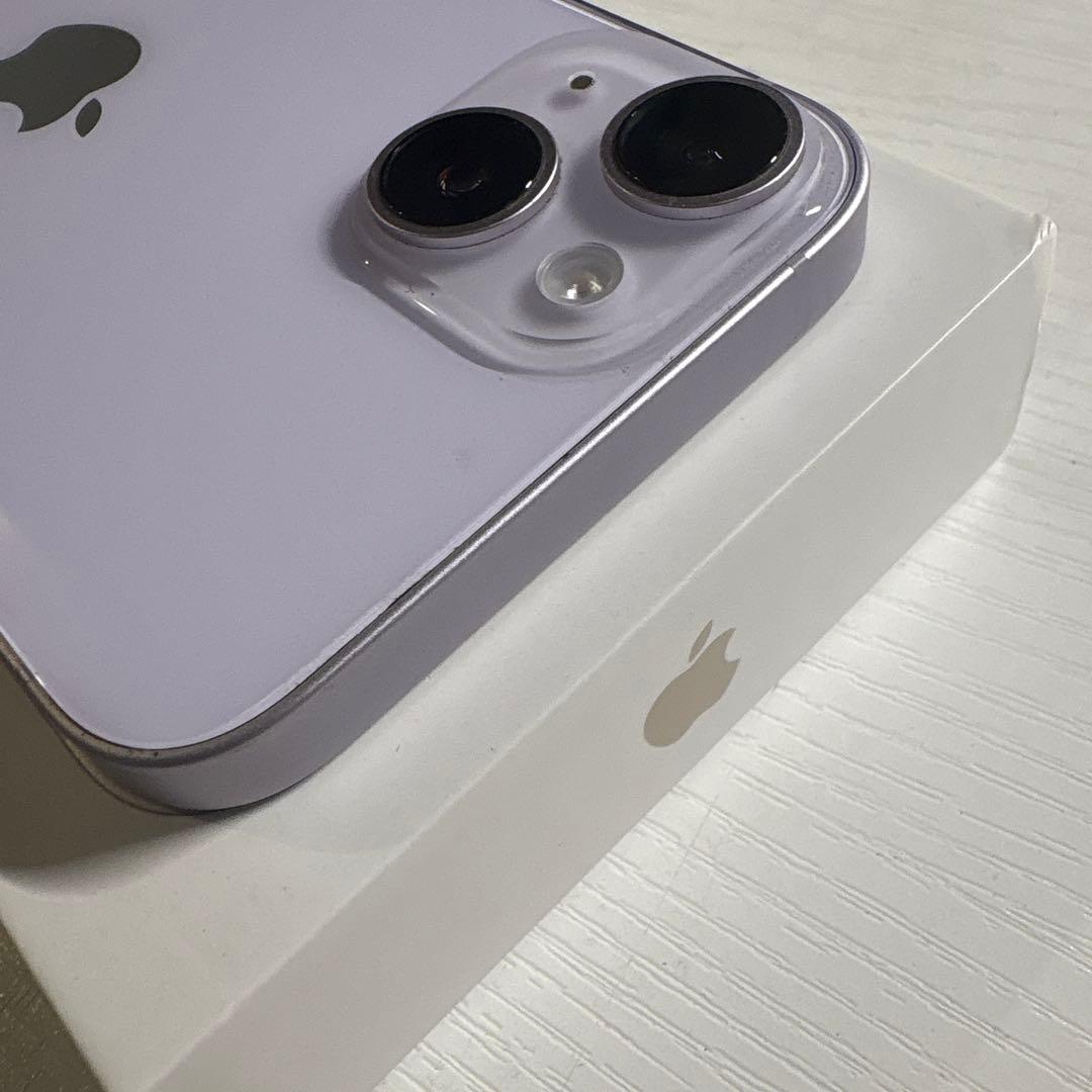 iPhone 14 128GB パープル SIMフリー 極美品