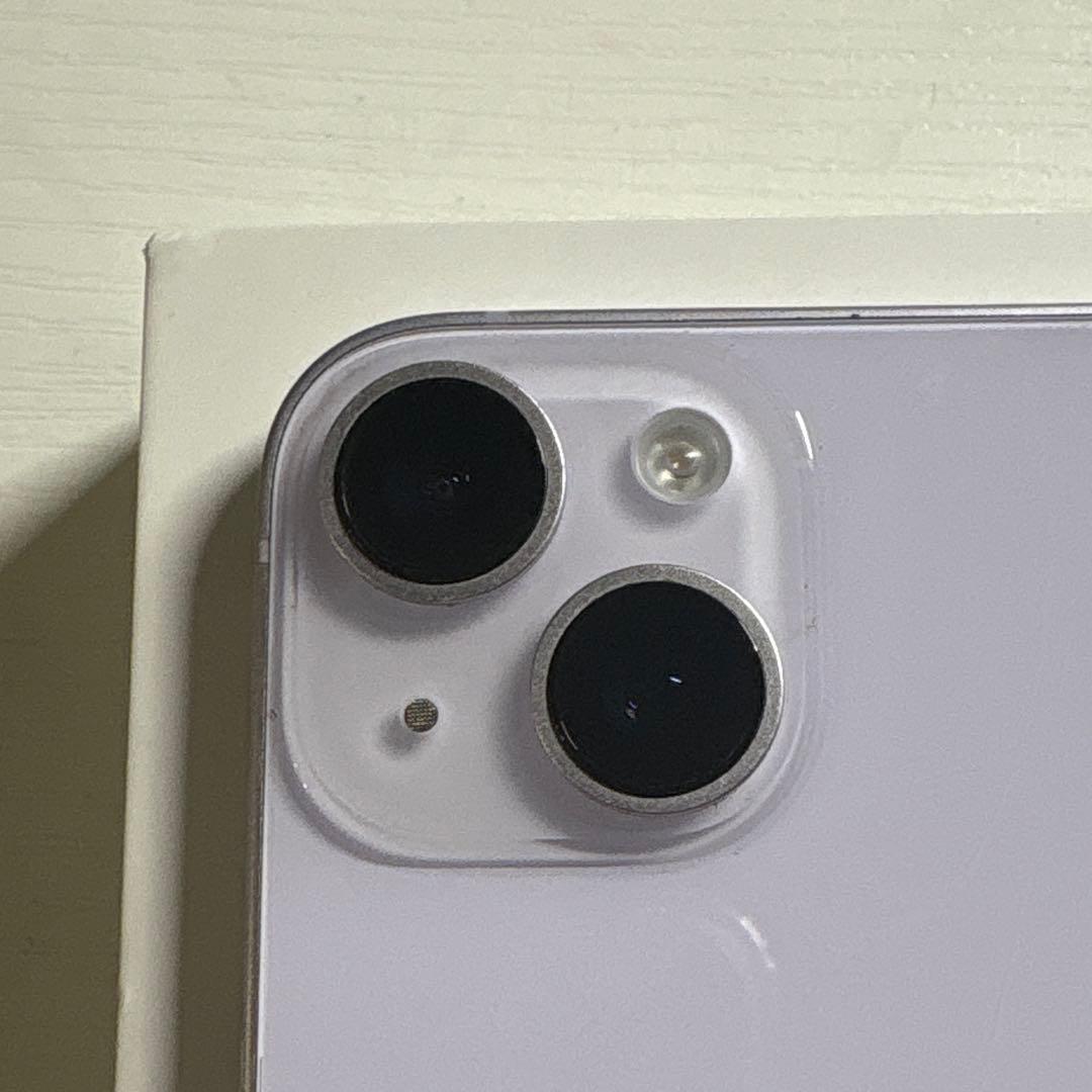 iPhone 14 128GB パープル SIMフリー 極美品