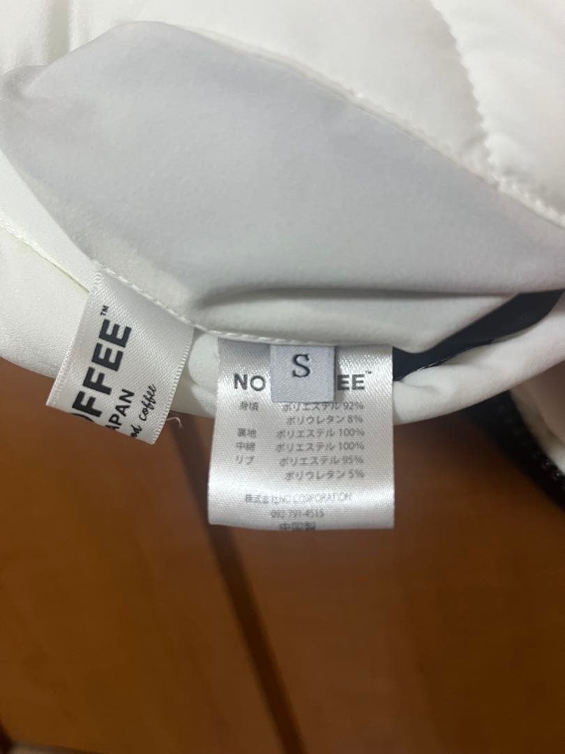 NO COFFEE×CLUBHAUS リバーシブルダウンベスト Sサイズ 美品