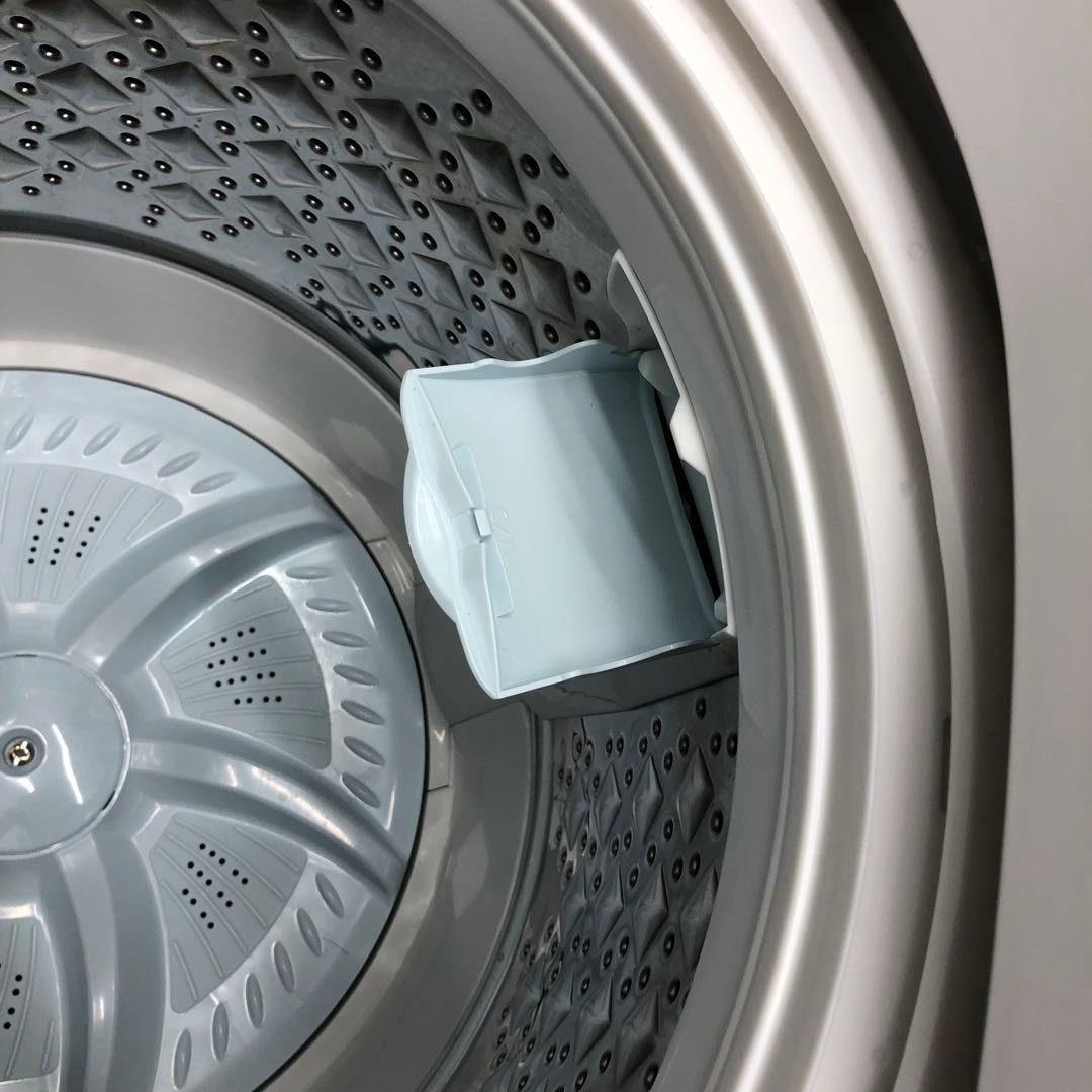 東芝　全自動洗濯機8kg 2024年製洗剤自動投入機能付きウルトラファインバブル