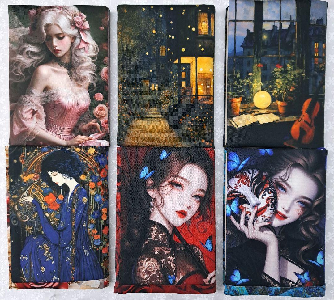 koko⑧ブックカバー、ポーチ