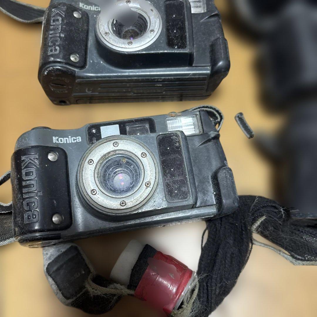 コニカ　Konica フィルムカメラ　8台まとめ　現場監督