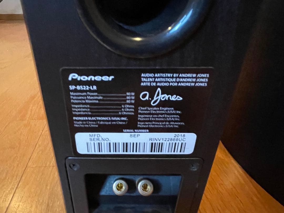 Pioneer SP-BS22-LR スピーカー