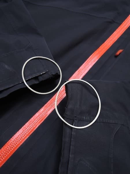 ホグロフス 防水中綿ストレッチジャケット◆スノボー/スノー/メンズLサイズ/黒