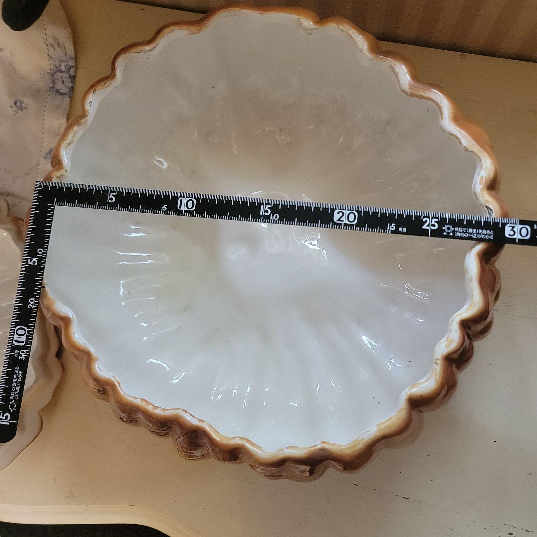 特大　カボチャ型容器 　蓋付き　オマケ付き　イタリア製　ヴィンテージ陶器製　置物