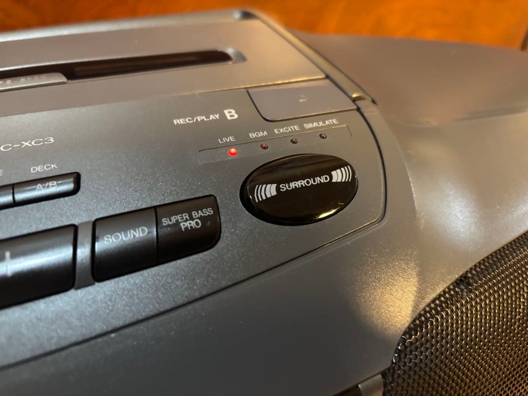 Victor RC-XC3 CDラジカセ：作動品