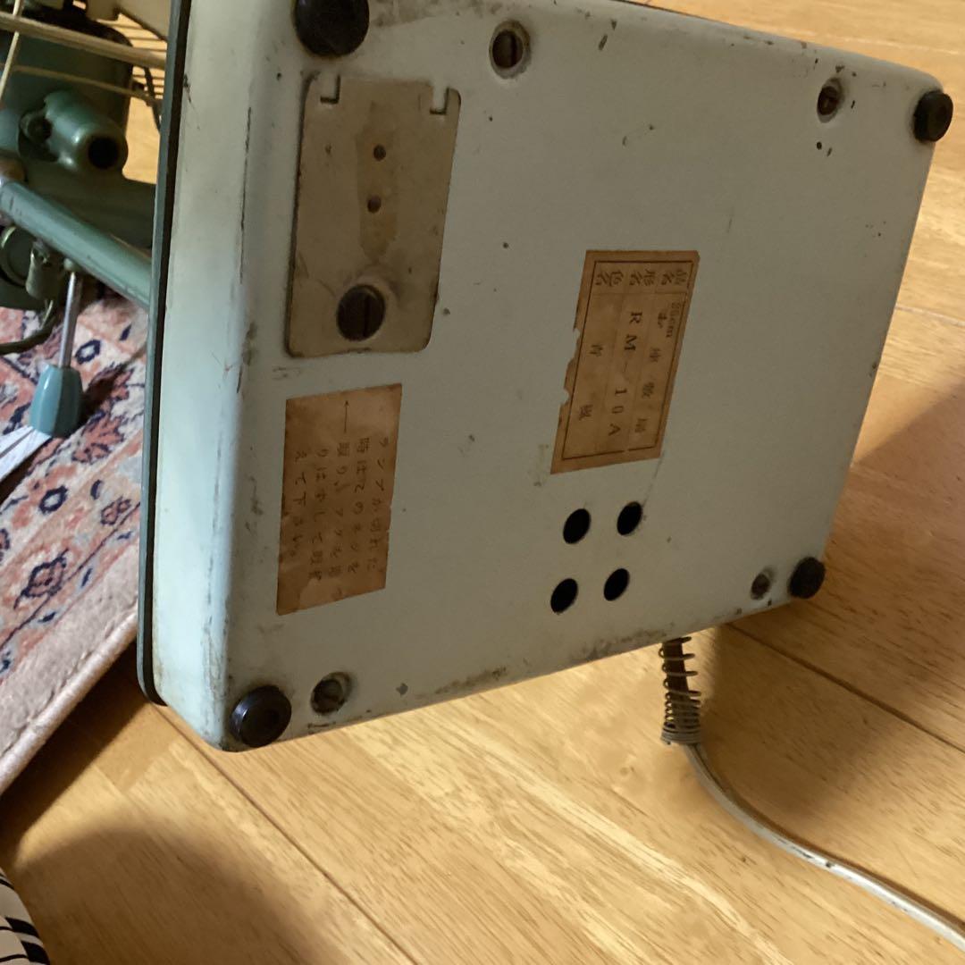 お値下げ❗️レトロ扇風機　三菱RM-10A 四角　希少