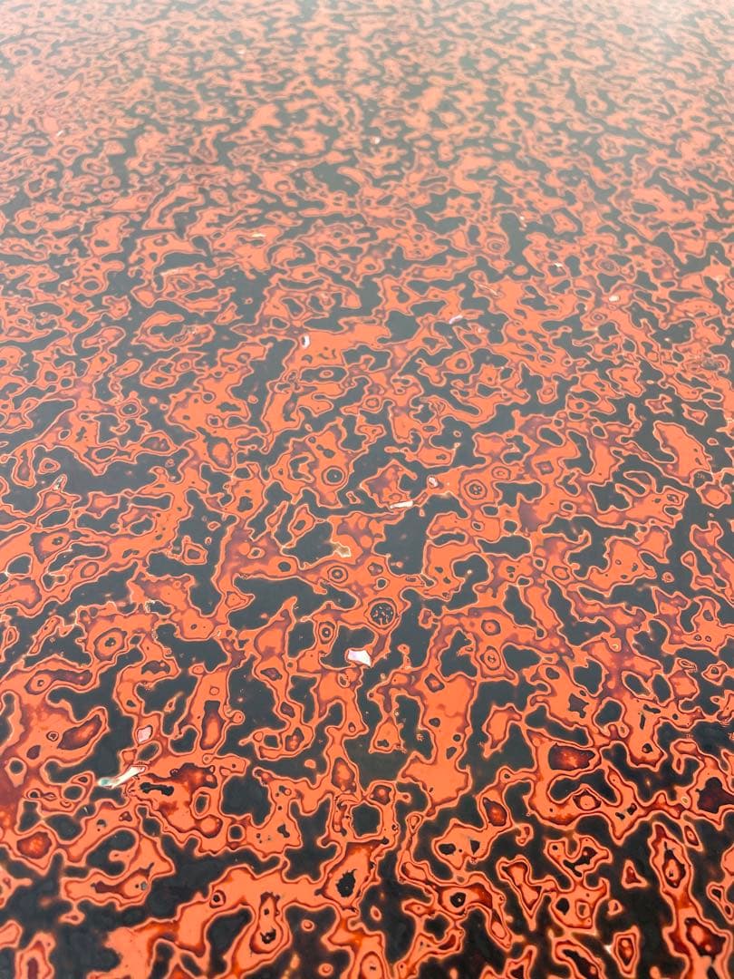 HR400津軽塗　伝統工芸　螺鈿細工　円テーブル　座卓　ローテーブル　　ちゃぶ台