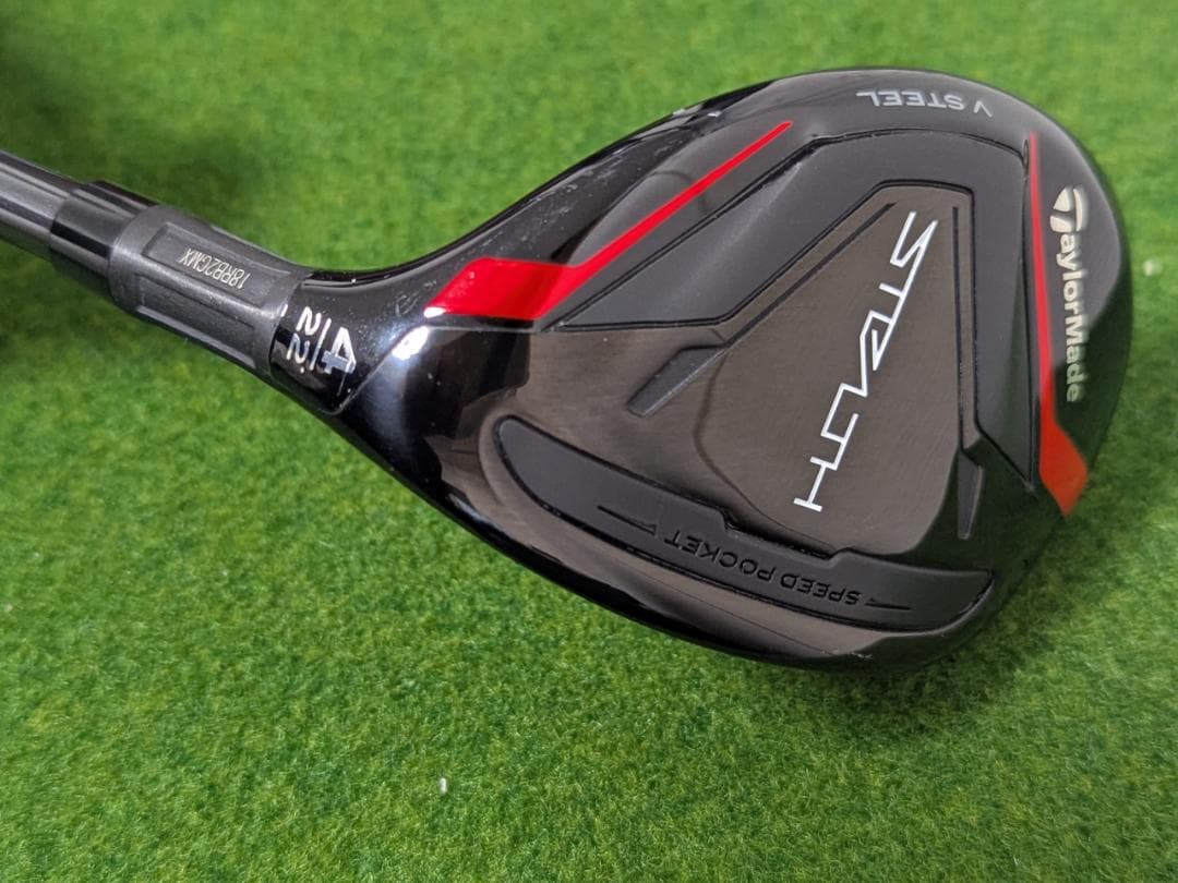 テ*ト様 【試打のみ・ラウンド未使用】テーラーメイド ステルス U4 純正カーボ