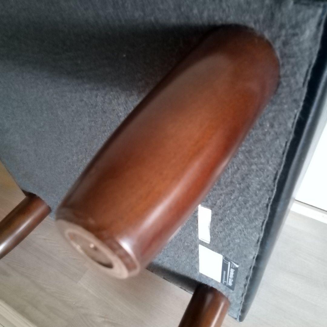 カリモク60　オットマン　スタンダードブラック　X36206