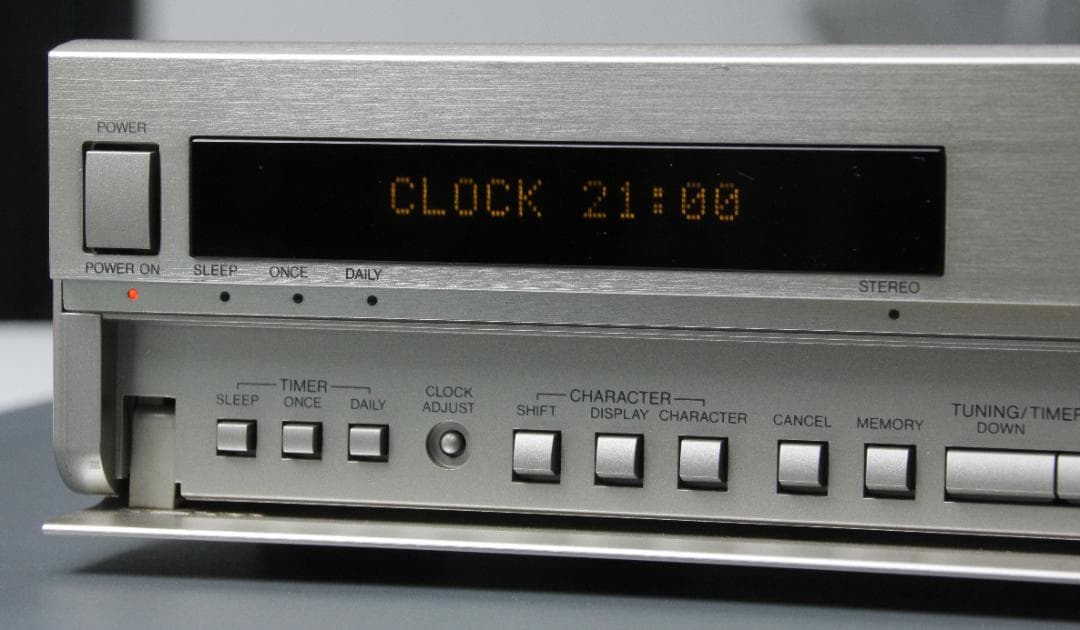 ビクター　FX-105　タイマー内蔵FM/AMチューナー