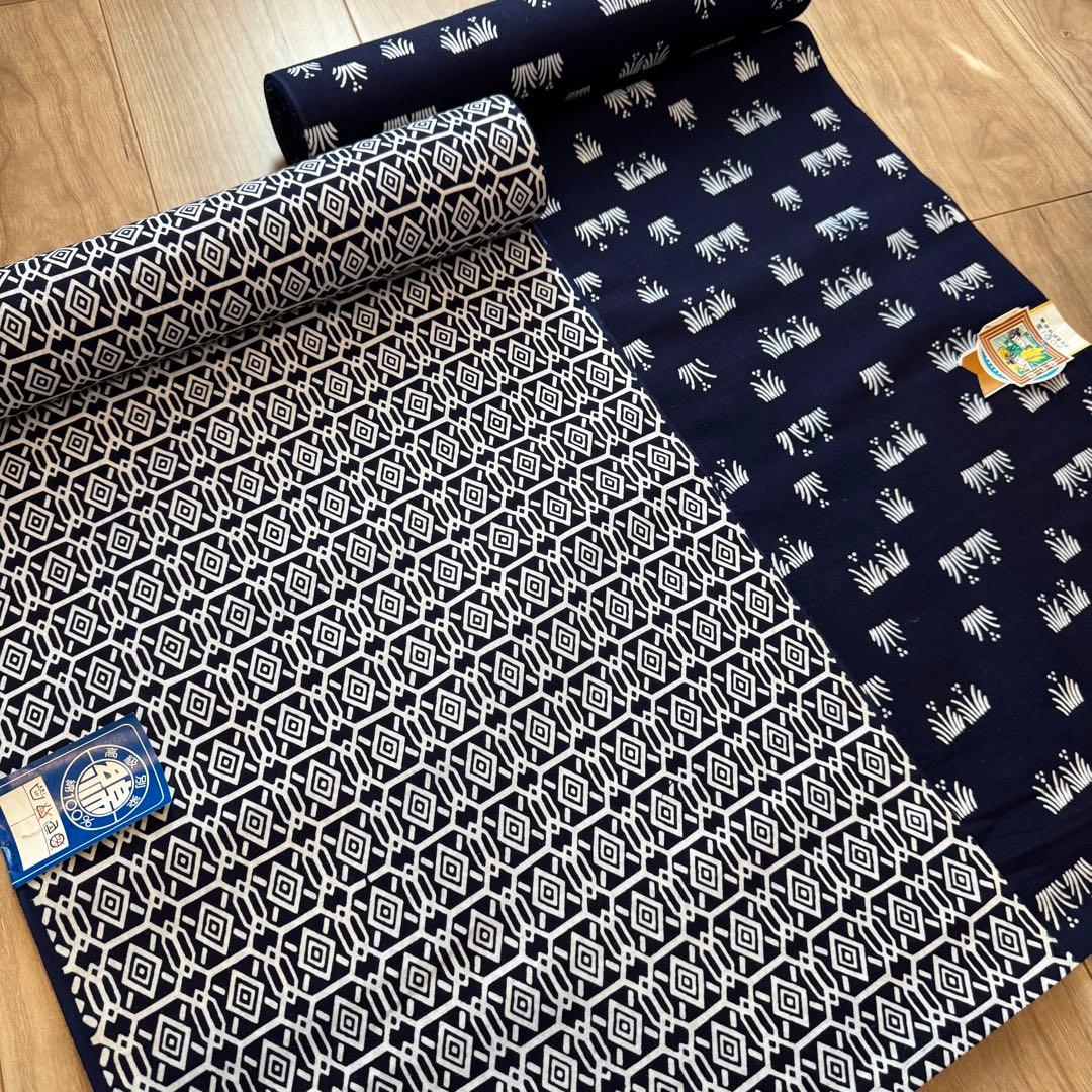 格安 リメイク　素材　 まとめ売り　着物　和服　10点　本染　浴衣　反物　三越