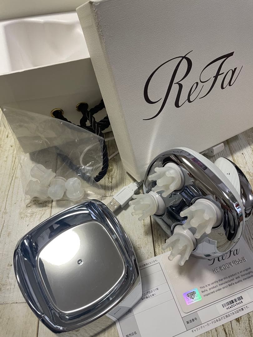 【正規品】 ReFa リファ ビューテック ヘッドスパ ホワイト　MTG 美品