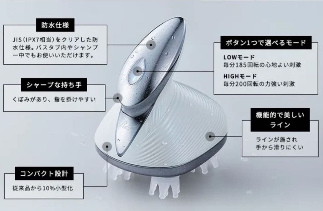 【正規品】 ReFa リファ ビューテック ヘッドスパ ホワイト　MTG 美品