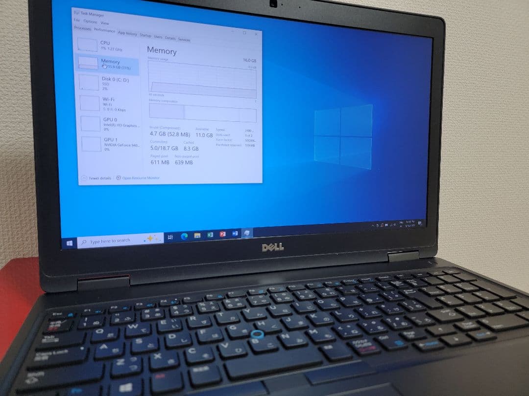 ゲミングノートパソコンDELL Latitude 5580