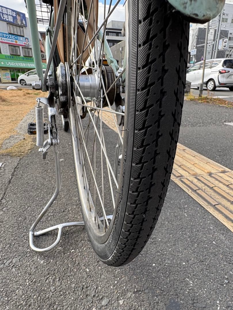 中古ブリヂストン電動アシスト自転車　B300 大阪　022番
