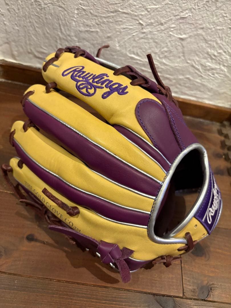 ローリングス ハイパーテック 限定 カラーシンク 美品 内野用 軟式グローブ