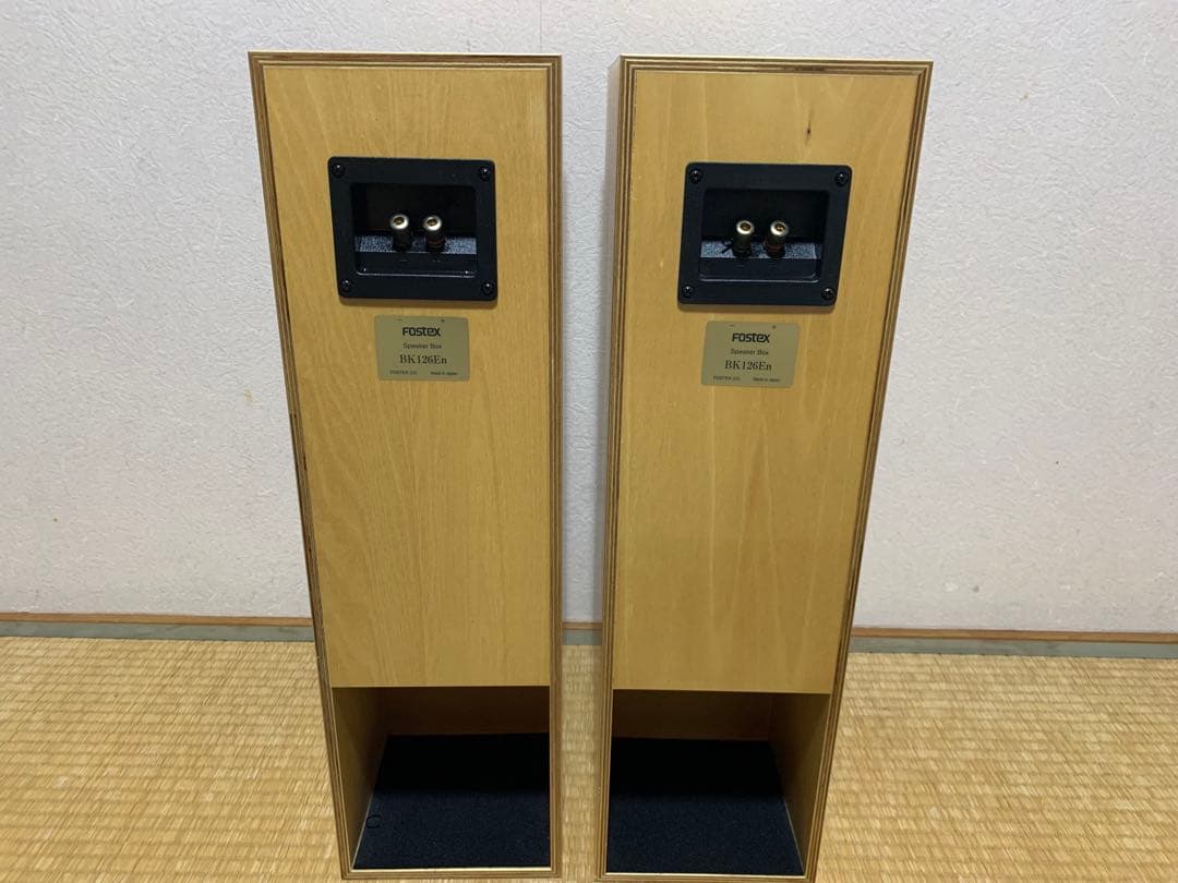 FOSTEX 純正バックロードホーン　スピーカーボックス　BK126En