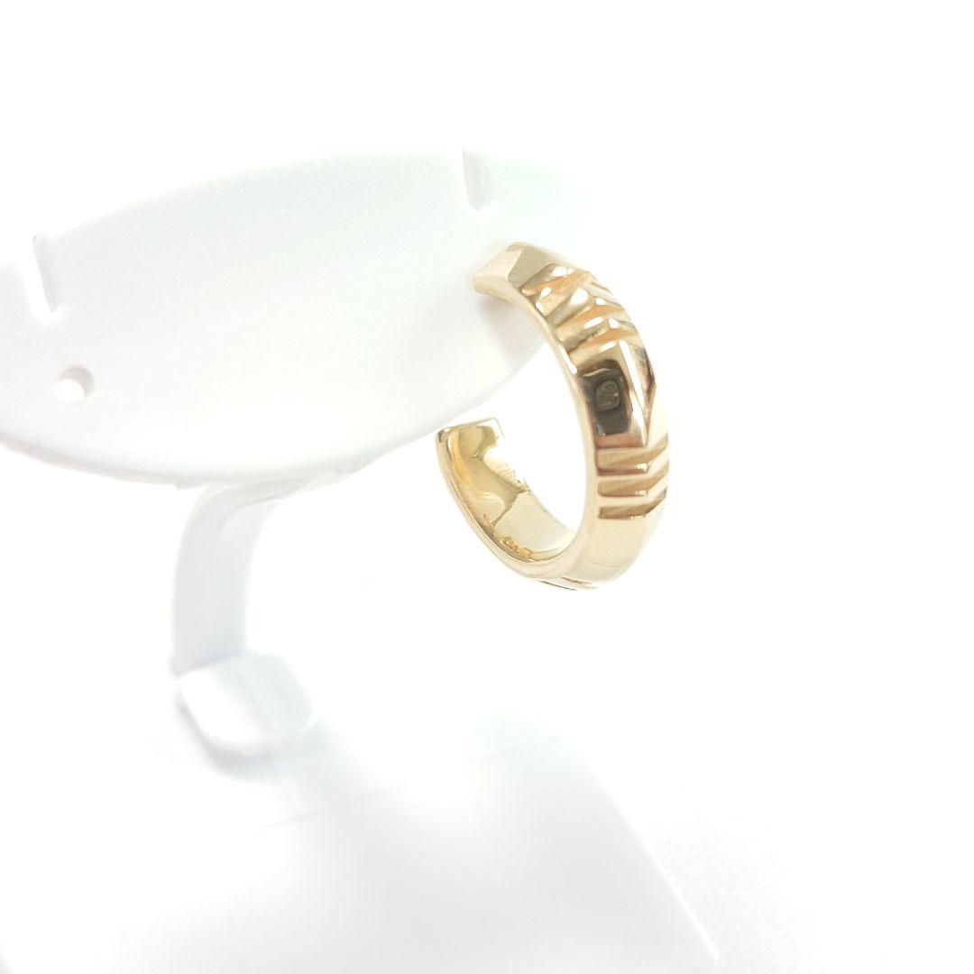 【磨き済み】ティファニー アトラス X フープ ピアス 片耳用 6593